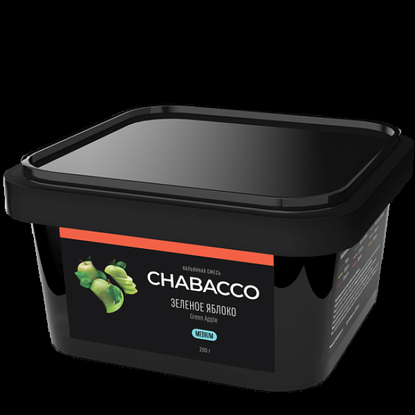 Смесь Chabacco Green Apple    Medium 200 гр в Иркутске