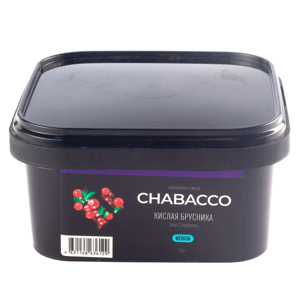 Смесь Chabacco Sour Cowberry    Medium 200 гр в Иркутске