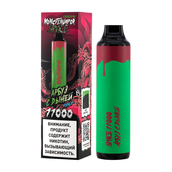 Электронка Monstervapor Space Арбуз И Дыня (11000 Затяжек) в Иркутске