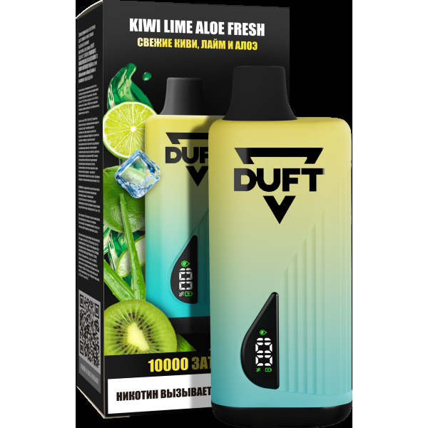 Электронка Duft Kiwi Lime Aloe Fresh (10000 Затяжек) в Иркутске