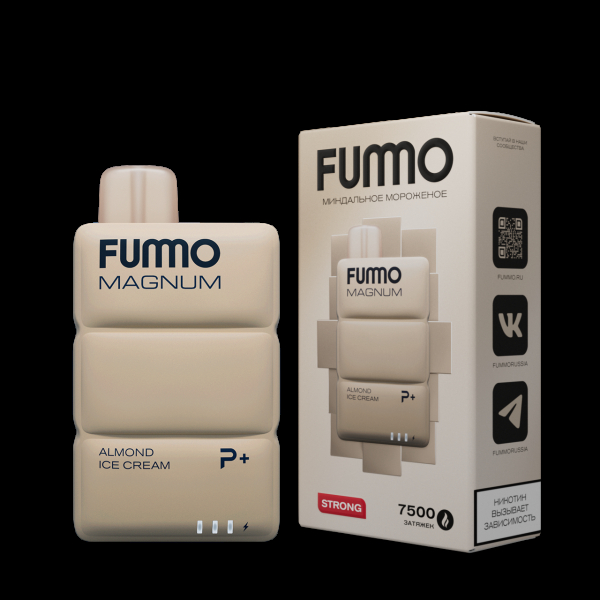 Электронка Fummo Magnum Миндальное Мороженое (7500 Затяжек) в Иркутске