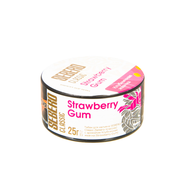 Табак Sebero Strawberry Gum  25 грамм в Иркутске