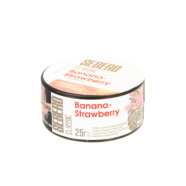 Табак Sebero Banana Strawberry  25 грамм в Иркутске