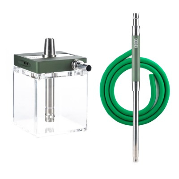 Кальян Hoob Subatom British Racing Green Steel в Иркутске