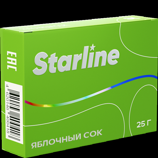 Табак Starline Яблочный Сок  25 грамм в Иркутске