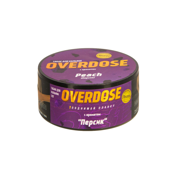 Табак Overdose Peach  25 грамм в Иркутске