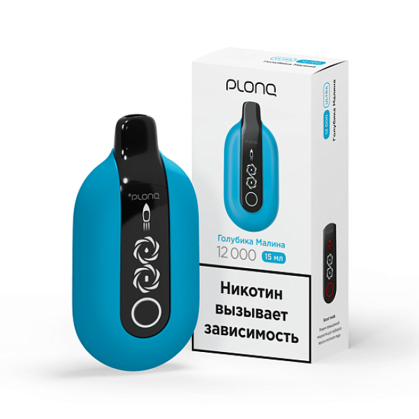 Электронка Plonq Ultra 12000 Голубика Малина в Иркутске