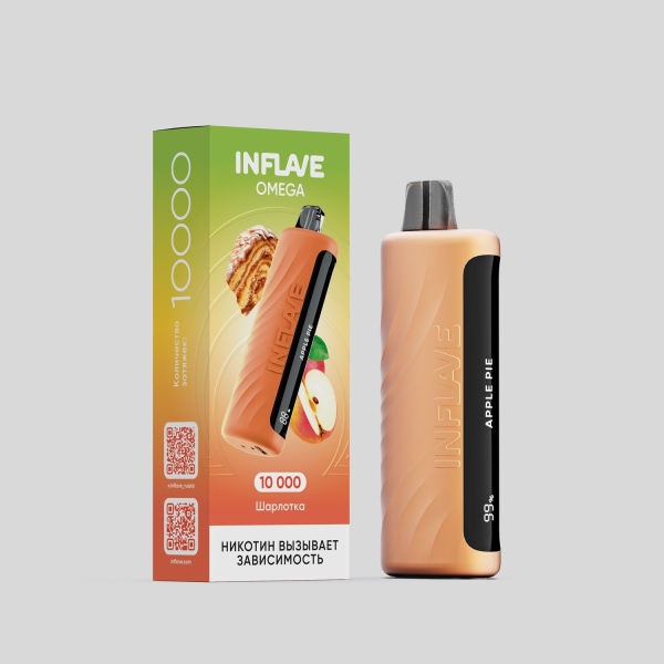 Электронка Inflave Omega Шарлотка (10000 Затяжек) в Иркутске