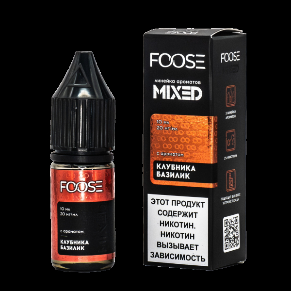 Жидкость Foose Mixed Клубника Базилик 10 Мл в Иркутске