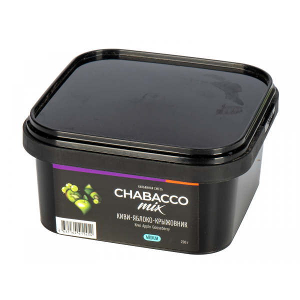 Смесь Chabacco Mix Medium Kiwi Apple Gooseberry  200 гр в Иркутске