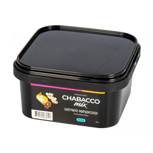 Смесь Chabacco Mix Medium Cappuccino Marshmallow  200 гр в Иркутске