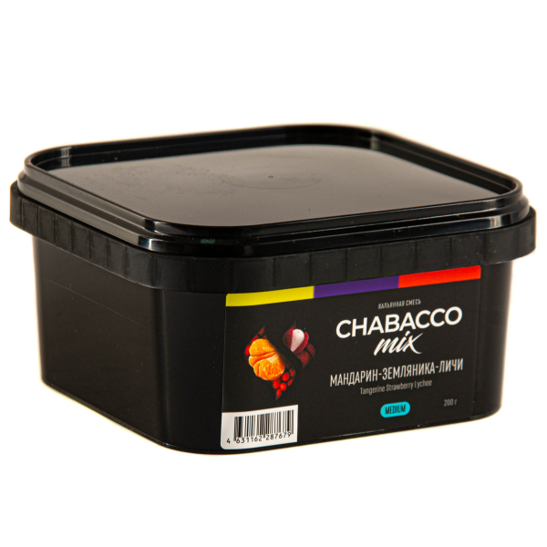 Смесь Chabacco Mix Medium Tangerine Strawberry Lychee  200 гр в Иркутске