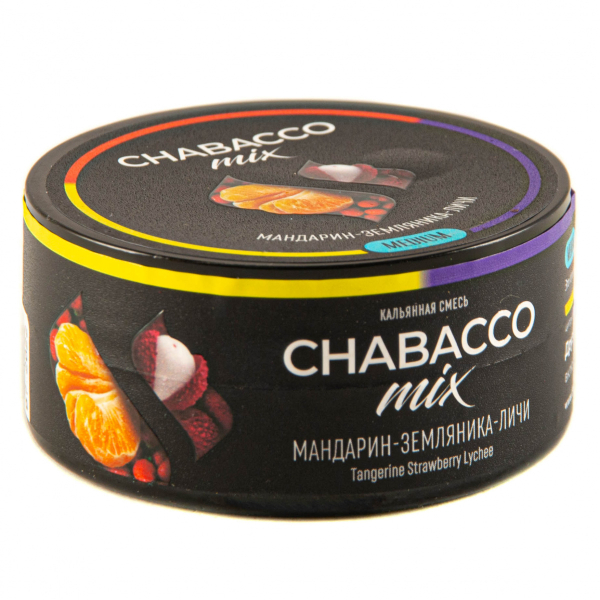 Смесь Chabacco Mix Medium Tangerine Strawberry Lychee  25 гр в Иркутске