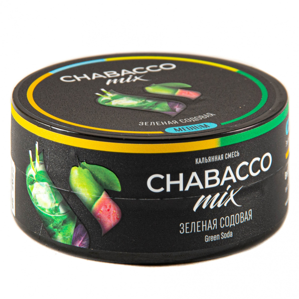 Смесь Chabacco Mix Medium Green Soda  25 гр в Иркутске