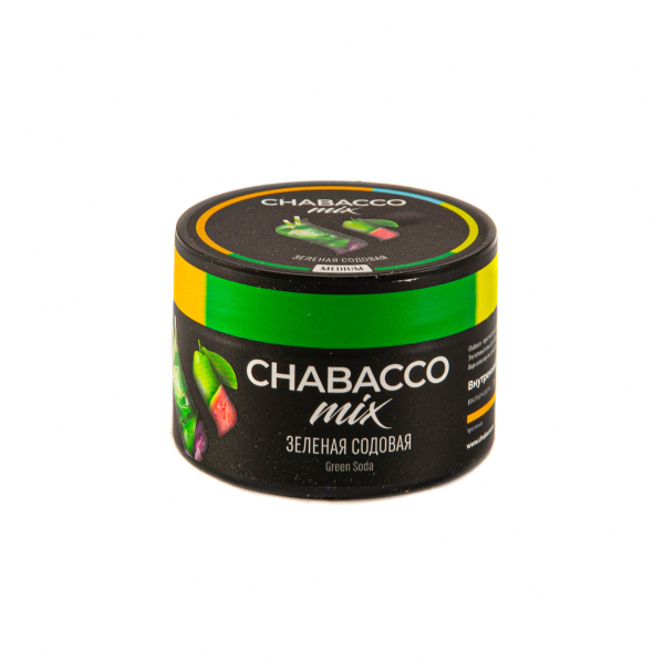 Смесь Chabacco Mix Medium Green Soda  50 гр в Иркутске