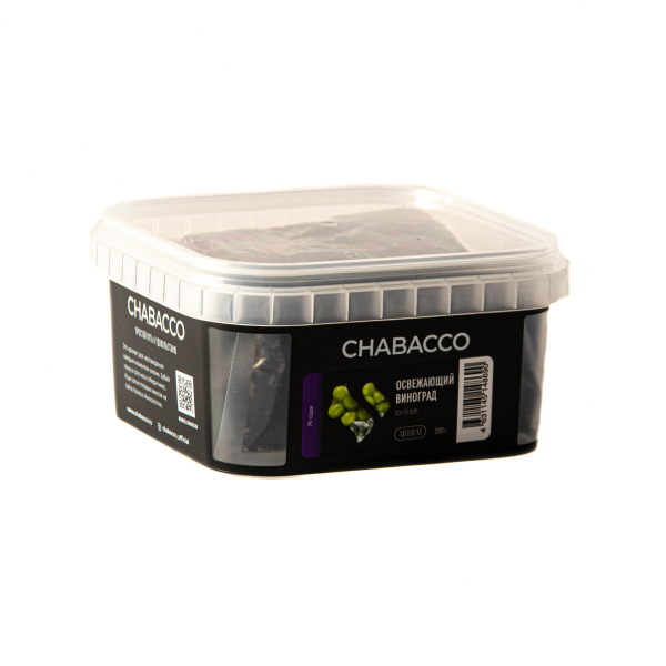 Смесь Chabacco Medium Ice Grape  200 гр в Иркутске