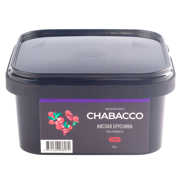 Смесь Chabacco Strong Sour Cowberry  200 гр в Иркутске