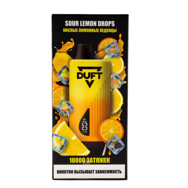 Электронка Duft Sour Lemon Drops (10000 Затяжек) в Иркутске