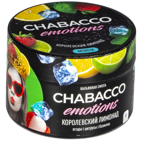 Смесь Chabacco Mix Medium Royal Lemonade  50 гр в Иркутске