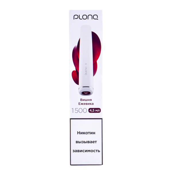 Электронка Plonq Plus Вишня Ежевика (1500 Затяжек) 20 Мг в Иркутске