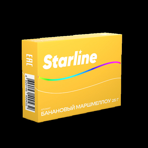 Табак Starline Банановый Маршмеллоу  25 грамм в Иркутске
