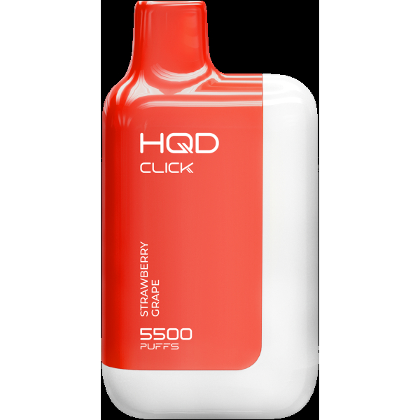 POD-система Hqd Click Устройство + Картридж Клубника Виноград (5500 Затяжек) в Иркутске