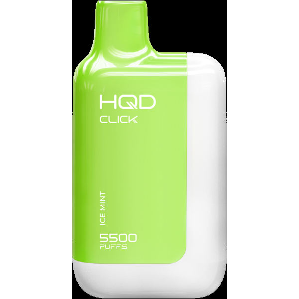 POD-система Hqd Click Устройство + Картридж Сладкая Мята (5500 Затяжек) в Иркутске