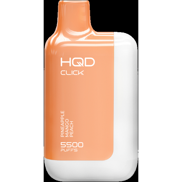 POD-система Hqd Click Устройство + Картридж Ананас Манго Персик (5500 Затяжек) в Иркутске