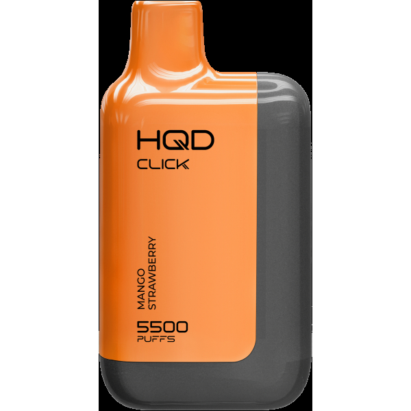 POD-система Hqd Click Устройство + Картридж Манго Клубника (5500 Затяжек) в Иркутске