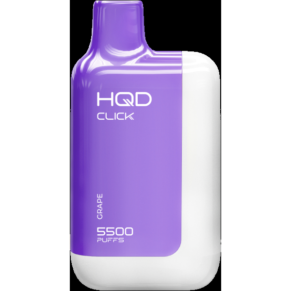 POD-система Hqd Click Устройство + Картридж Виноград (5500 Затяжек) в Иркутске
