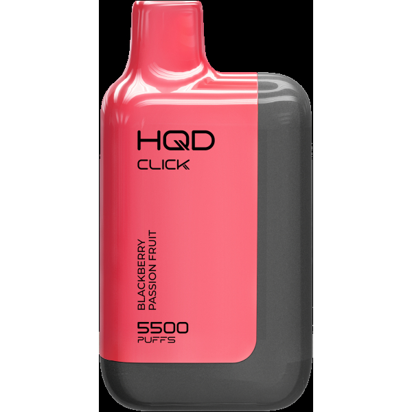 POD-система Hqd Click Устройство + Картридж Ежевика Мараккуйя (5500 Затяжек) в Иркутске