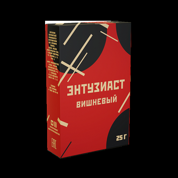 Табак Энтузиаст Вишневый  25 грамм в Иркутске