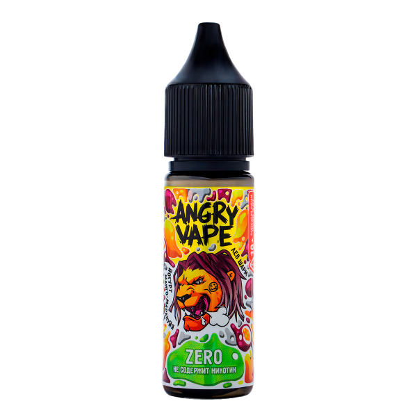 Жидкость Angry Vape Zero Лев Шарм 30 Мл в Иркутске