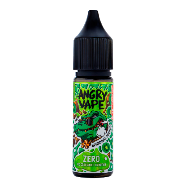 Жидкость Angry Vape Zero Крокодил Бревно 30 Мл в Иркутске
