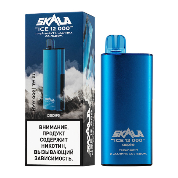 Электронка Skala Ice 12000 Грейпфрут И Малина Со Льдом в Иркутске