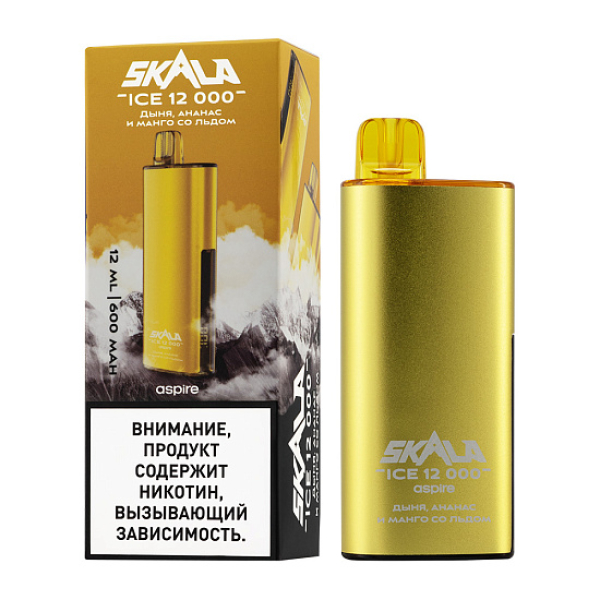 Электронка Skala Ice 12000 Дыня,Ананас И Манго Со Льдом в Иркутске