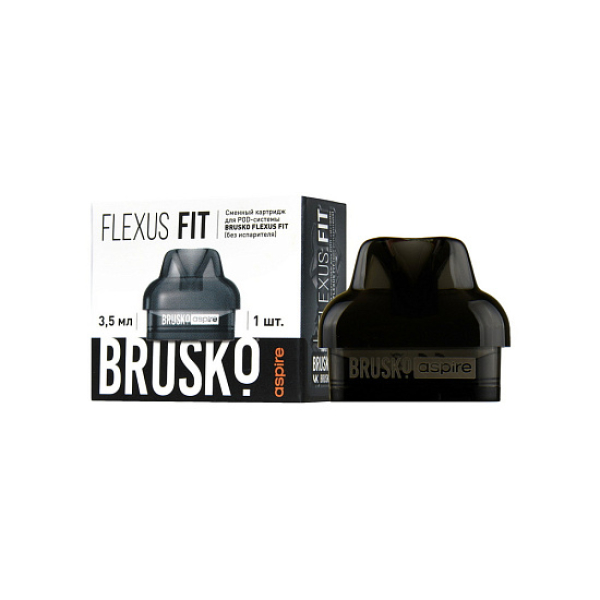 Сменный Картридж Brusko Flexus Fit (Черный) 3,5 Мл, Упак. 1 Шт в Иркутске