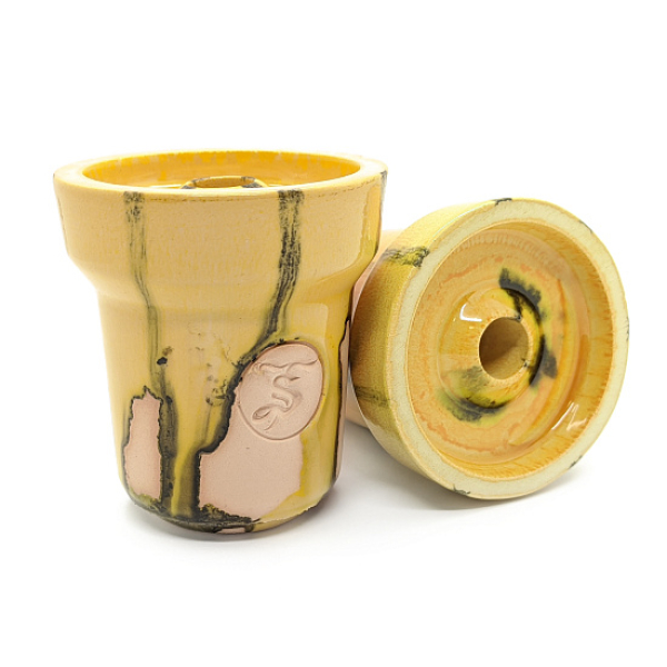 Чаша St Bowls Phunnel Glaze Желтая С Полосками в Иркутске