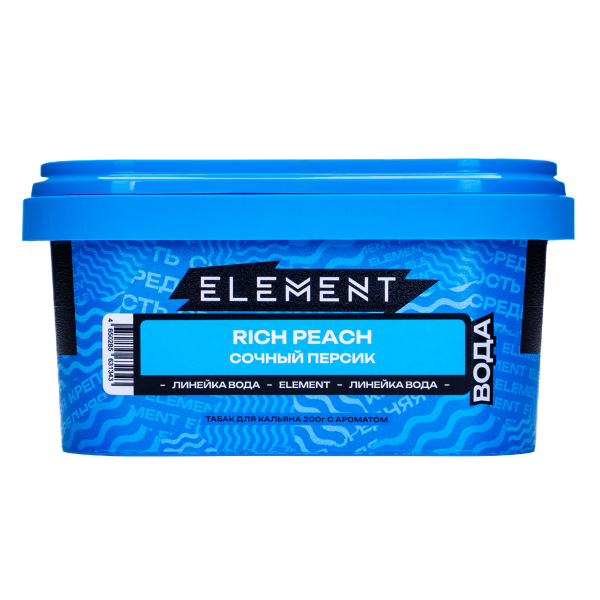 Табак Element Вода Rich Peach 200 грамм в Иркутске