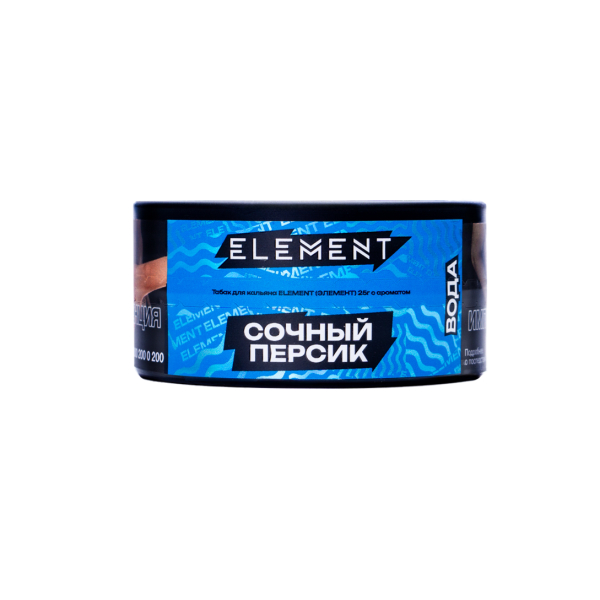 Табак Element Вода Rich Peach 25 грамм в Иркутске