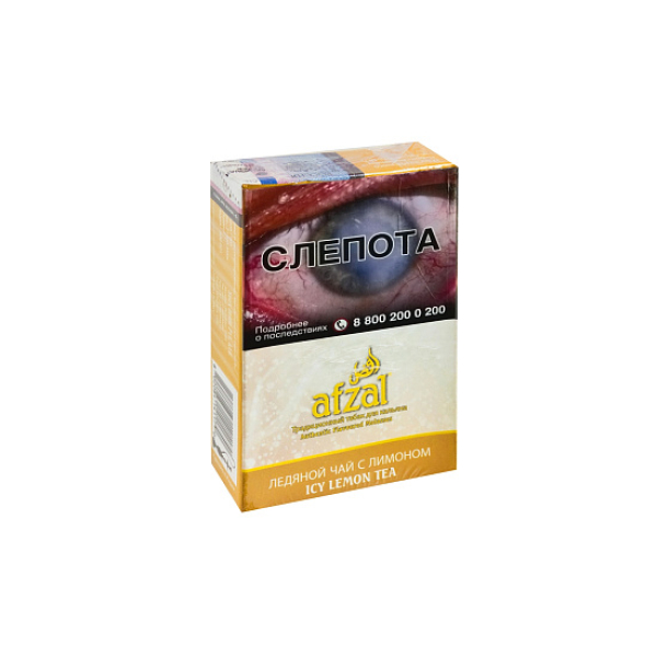 Табак Afzal Icy Lemon Tea 40 грамм  в Иркутске