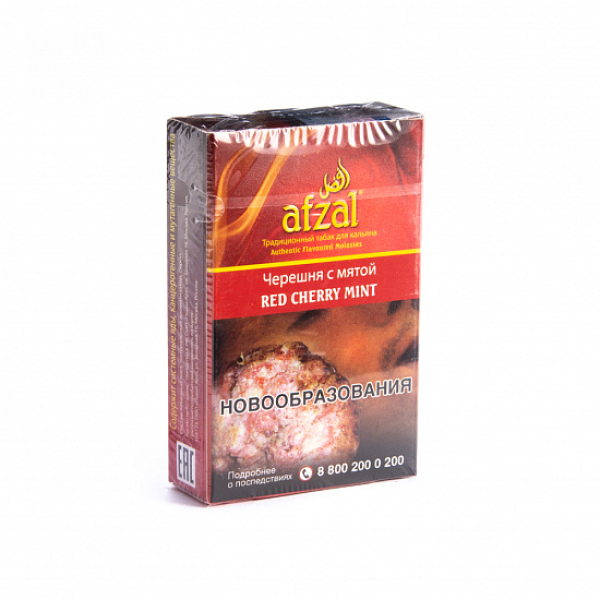 Табак Afzal Red Cherry Mint 40 грамм  в Иркутске