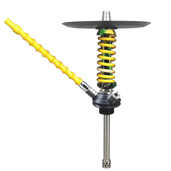 Кальян Mamay Customs Coilovers Micro Зелено Золотой Сплеш  в Иркутске