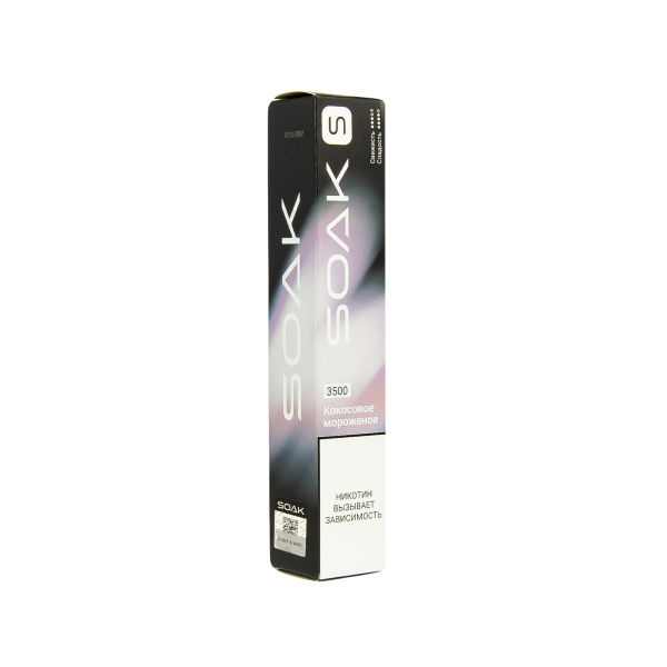 ЭСДН SOAK S Ice Cream Coconut 3500 тяг в Иркутске