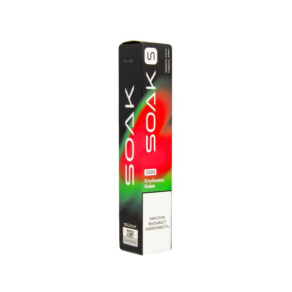 ЭСДН SOAK S Strawberry Kiwi 3500 тяг в Иркутске
