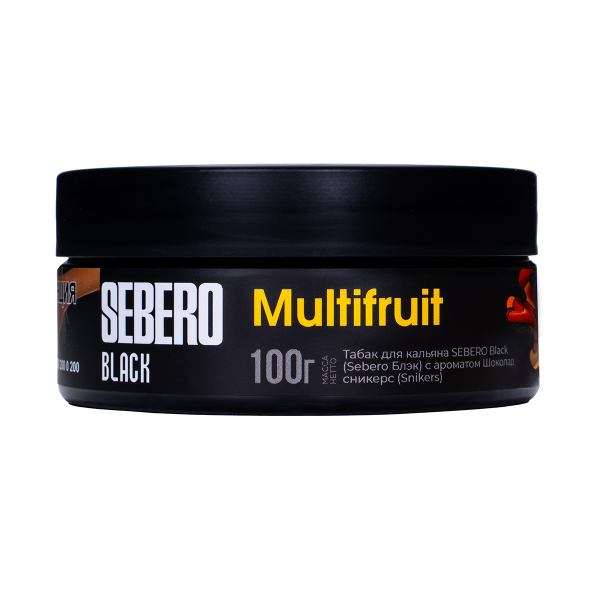 Табак Sebero Black Multifruit 100 грамм в Иркутске