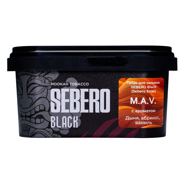 Табак Sebero Black M.a.v. 200 грамм в Иркутске