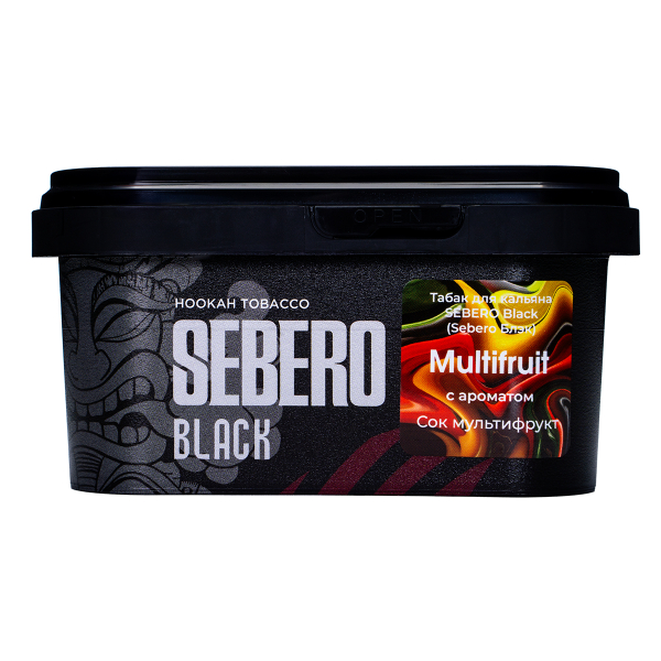 Табак Sebero Black Multifruit 200 грамм в Иркутске