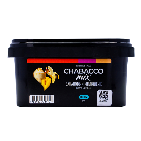 Chabacco Mix Medium Banana Milkshake 200 грамм в Иркутске