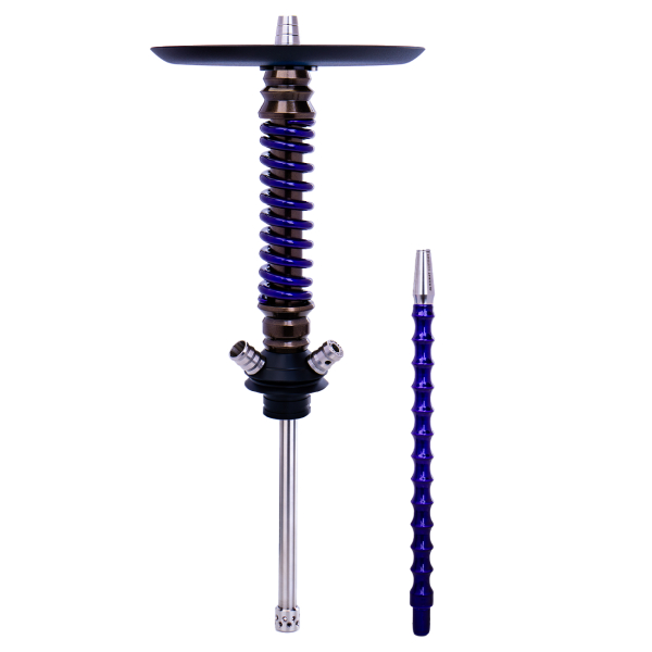 Кальян Mamay Customs Coilovers Mini Бронза Фиолетовый Лак в Иркутске